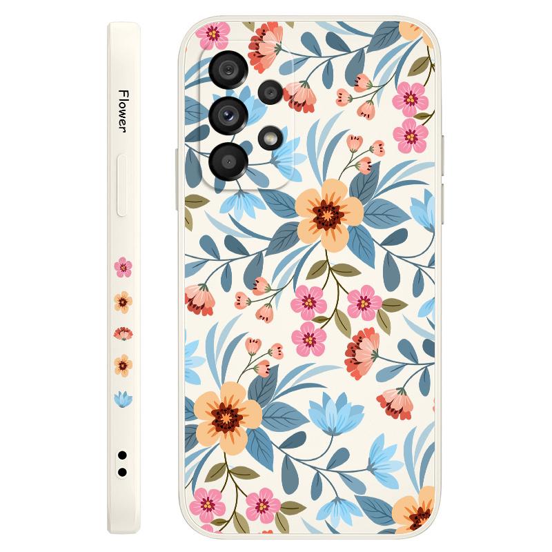Dazzling Flowers Case For Samsung Galaxy A73 A53 A33 A23 A13 A72 A52 A52S A32 A22 A12 A71 A51 A31 A21S 4G 5G Cover