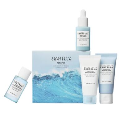 Hyalu-Cica 4-krokový cestovný set (Cica Glow Toner 30ml + Cica Blue Serum 30ml + Cica Hydratačný krém 30ml + Cica Nočná maska 30ml)