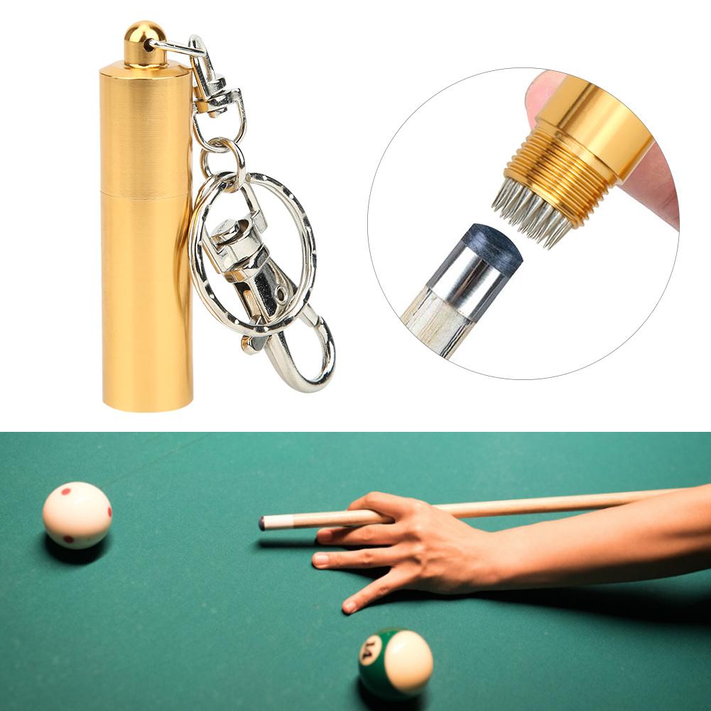 Snooker Pool Cue Tip Pricking Pin Grinding Repairing Tool Billiard Cue Accessoriesgolden