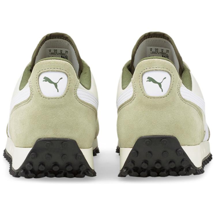 Puma Easy Rider Fabric Leather 2 Retro Sports Casual Low-Top Lifestyle Shoes Unisex Sneakers Green White 381026-08
