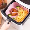 Reusable Air Fryers Basket Evenly Heated Useful with Dual Handle Air Frying Pot Liner Tray