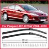 Wiper LHD Front Wiper Blades For Peugeot 407 407 SW 2004 - 2010 Windshield Windscreen Window Car Rain Brushes 28"+28"