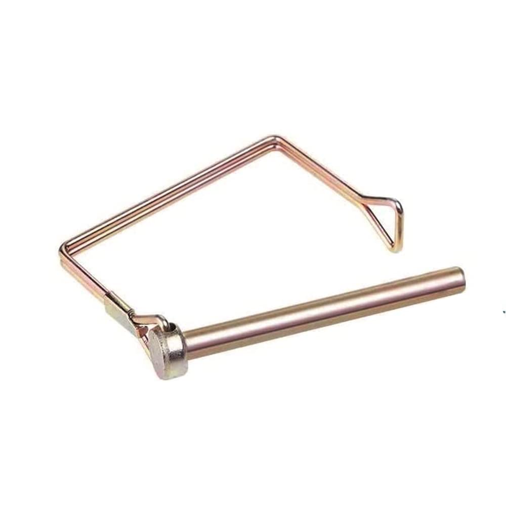 

10 Pcs Trailer Coupler Pin 1/4 inch Diameter 4inch Long, Heavy-Duty PTO Shaft Locking Pin Set,Trailer Hitch Locking Pin, Lawn Mower Hitch Pin Quick