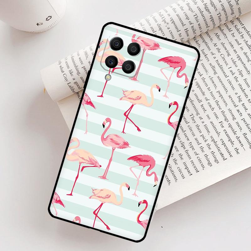 Flamingo Case For Samsung Galaxy M52 M06 M16 M36 M56 M33 M15 M55 M31 M13 M12 M14 M53 M32 M35 M34 M54