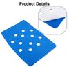 Elderly Bath Mat EVA Bathing Mat Shower Safety Cushioning Support Drainage Holes Easy Installation Mobility Aid