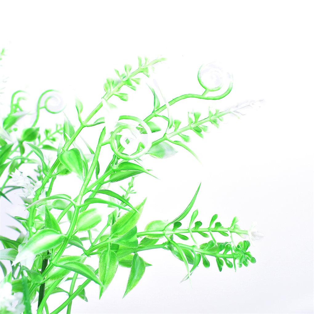 7-branch Artificial Plant Bouquet Simulation Water Grass Home Office Plastic Plant Decor