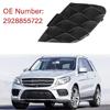 Tow Hook Cover 2928855722 For W292 2015-2019 Front Bumper Tow Hook Cover Black Plastic Cover