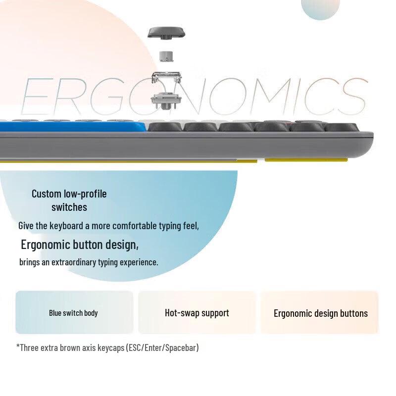 Lenovo ThinkBook KB Pro Tri-Mode Mechanical Keyboard