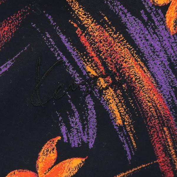 KENZO Golf Made in Japan Overall handle Long sleeve Half zip Polo shirt Women Used