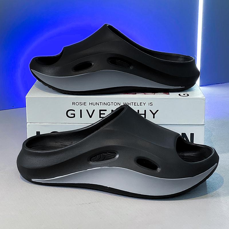 Fashion New Men Massage Slippers Slides Indoor Outdoor Sandals Beach Casual Shoes Comfortable Sole Men's Slippers Big Size