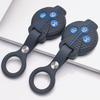 Silicone Car Key Fob Cover for Smart Fortwo Forfour Roadster City Coupe City Cabrio with Keychain Honeycomb Texture Anti Scratch Car Remote Key Sleeve