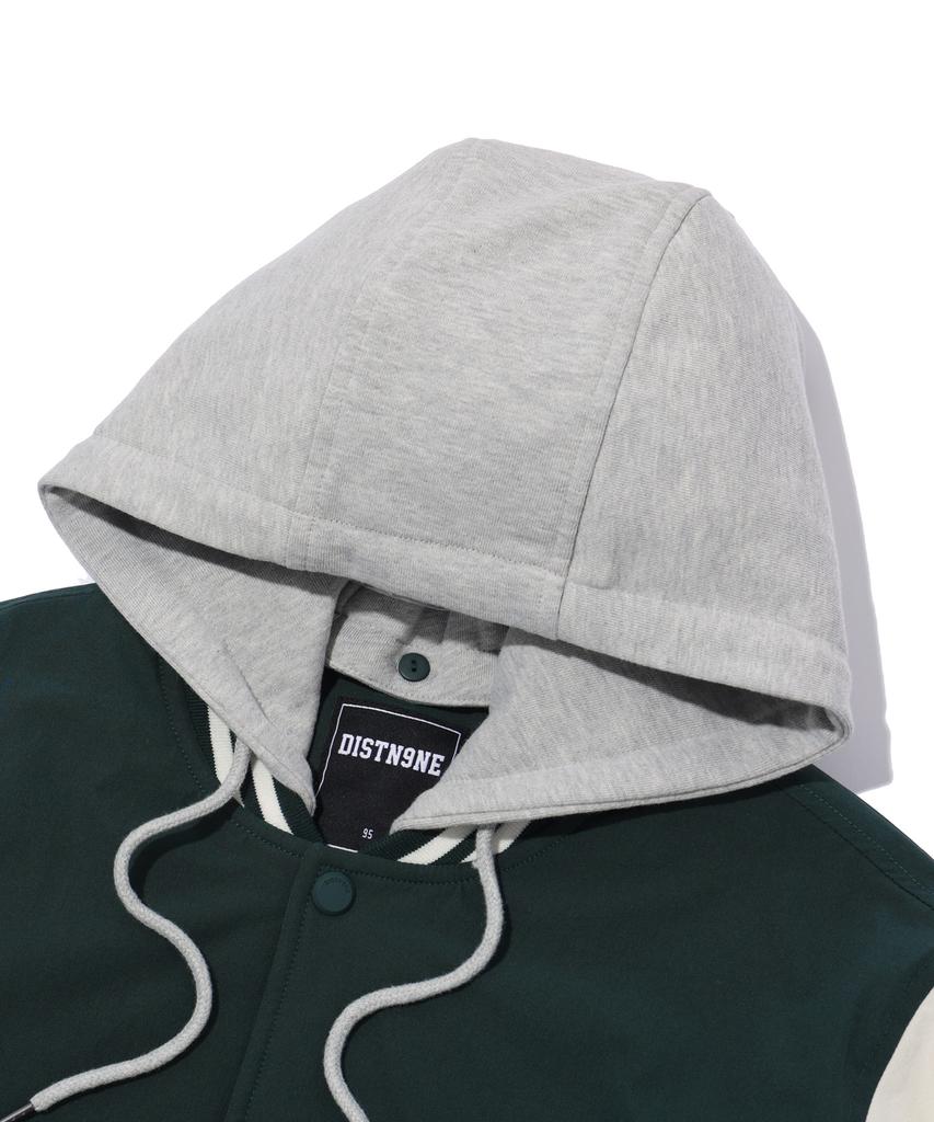 Distn9Ne Edition Varsity Padded Jumper Green (Lo1Ju019-045)