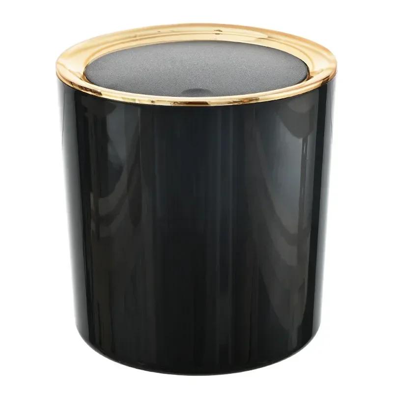 Mini małe kosze na śmieci pulpit kosz na śmieci stół domowy plastikowy kosz na śmieci artykuły biurowe kosze na śmieci rozmaitości beczka pudełko