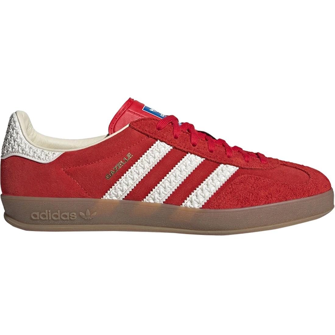 

Sneaker adidas Gazelle Indoor Better Scarlet Off White Gum(IF1808) 42