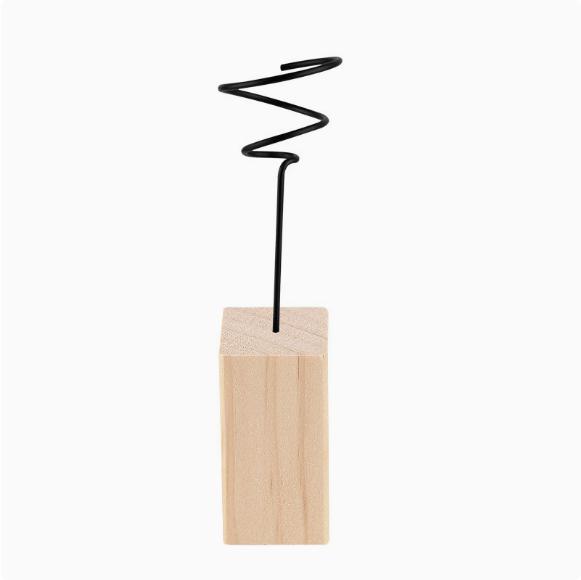 

Minimalist Wood Base Plant Stand, Tillandsia Accessory, Soilless Plant Flower Ornament One Size