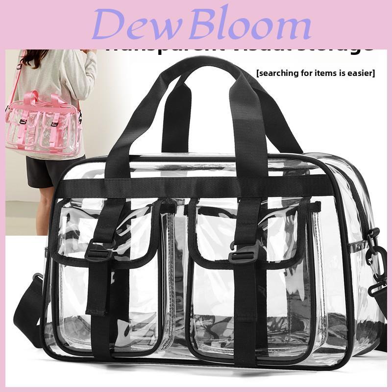 Pvc Large Capacity Sports Stadium Event Transparent Travel Bag With Waterproof Design For Casual Travel