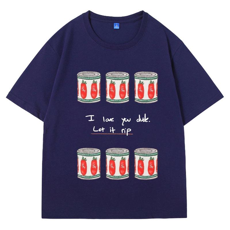 

Футболка с изображением банки томатов The Bear, мужская футболка с изображением телешоу The Bear, футболка с коротким рукавом с принтом The Original Beef of Chicagoland, уличная одежда XXXXL темно-синий