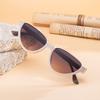 New European and American fashion cat eye sunglasses women's personality trend outdoor versatile sunscreen sunglasses women