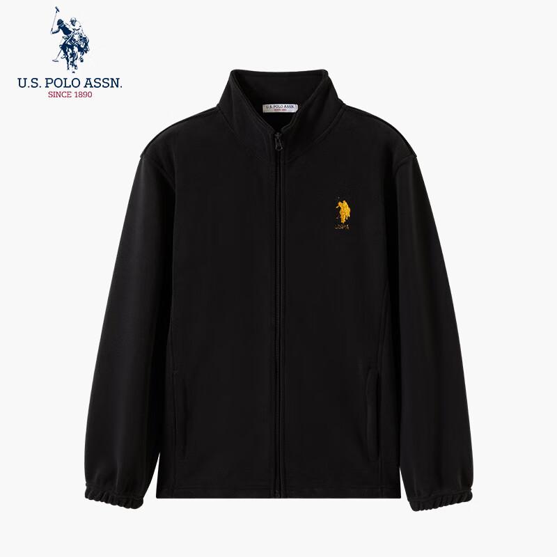 НАС АССН ПОЛО Мужская куртка на молнии с воротником-стойкой и флисовой подкладкой L 5170₽