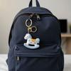 Keyring Rubber Pony Dolls Good Luck Flocking Horse Keychain Ins Horse Year Pendant New Year Gift