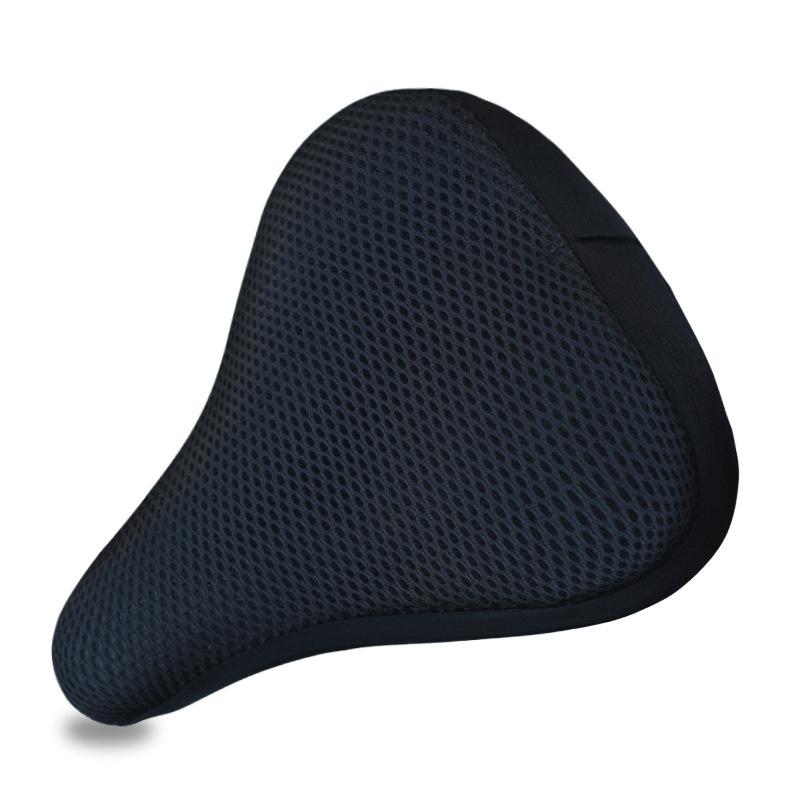 3D Bicycle Saddle Cover Soft Bike Seat Covers Cycling Silicone Seat Cushion Cycling Breathable Saddle Comfortable Bicycle Saddle