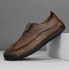 Handmade Genuine Leather Men's Casual Shoes Comfortable Moccasins Men Business Flats Shoes Driving Shoes