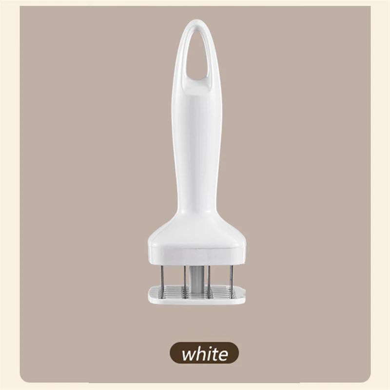 

Stainless Steel Meat Needles Meat Hammer Pounders Wooden Handle Profession Meat Tenderizer for Beef Tender Steak Kitchen Tools XL білий