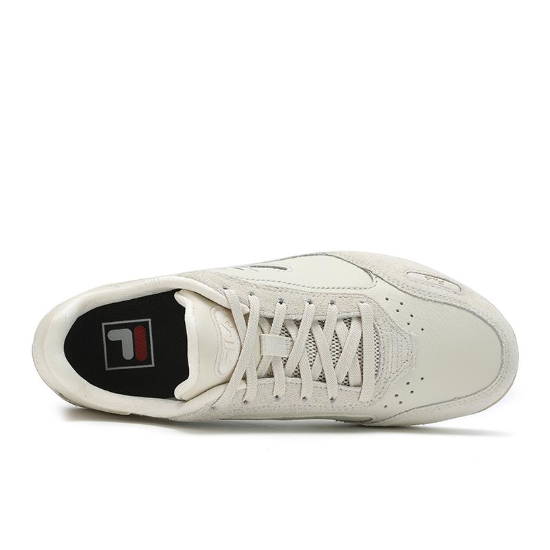 Fila Turbo Fashion Comfortable Lightweight Low-Top Skate Shoes Women Sneaker White Gray F12W511210FWS