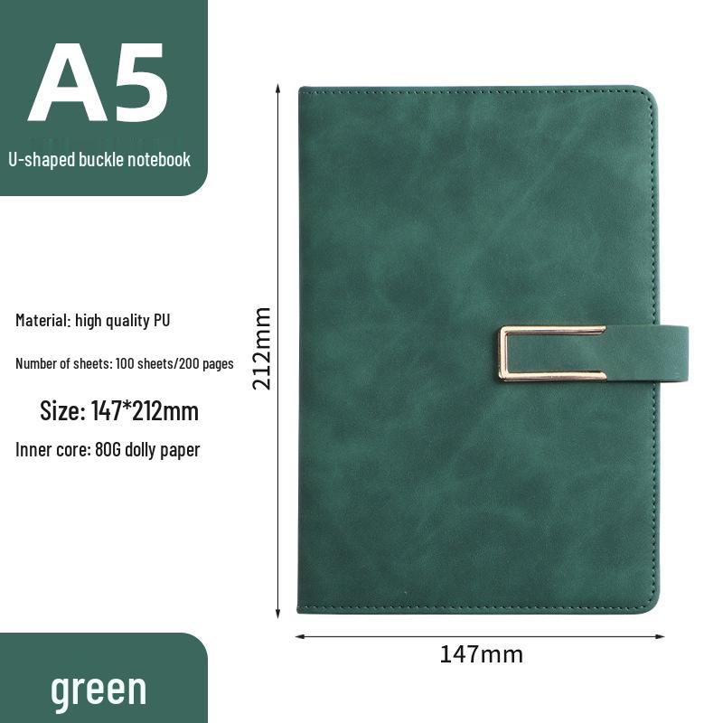 A5 Portable Business & Student Meeting Notebook Gift Set