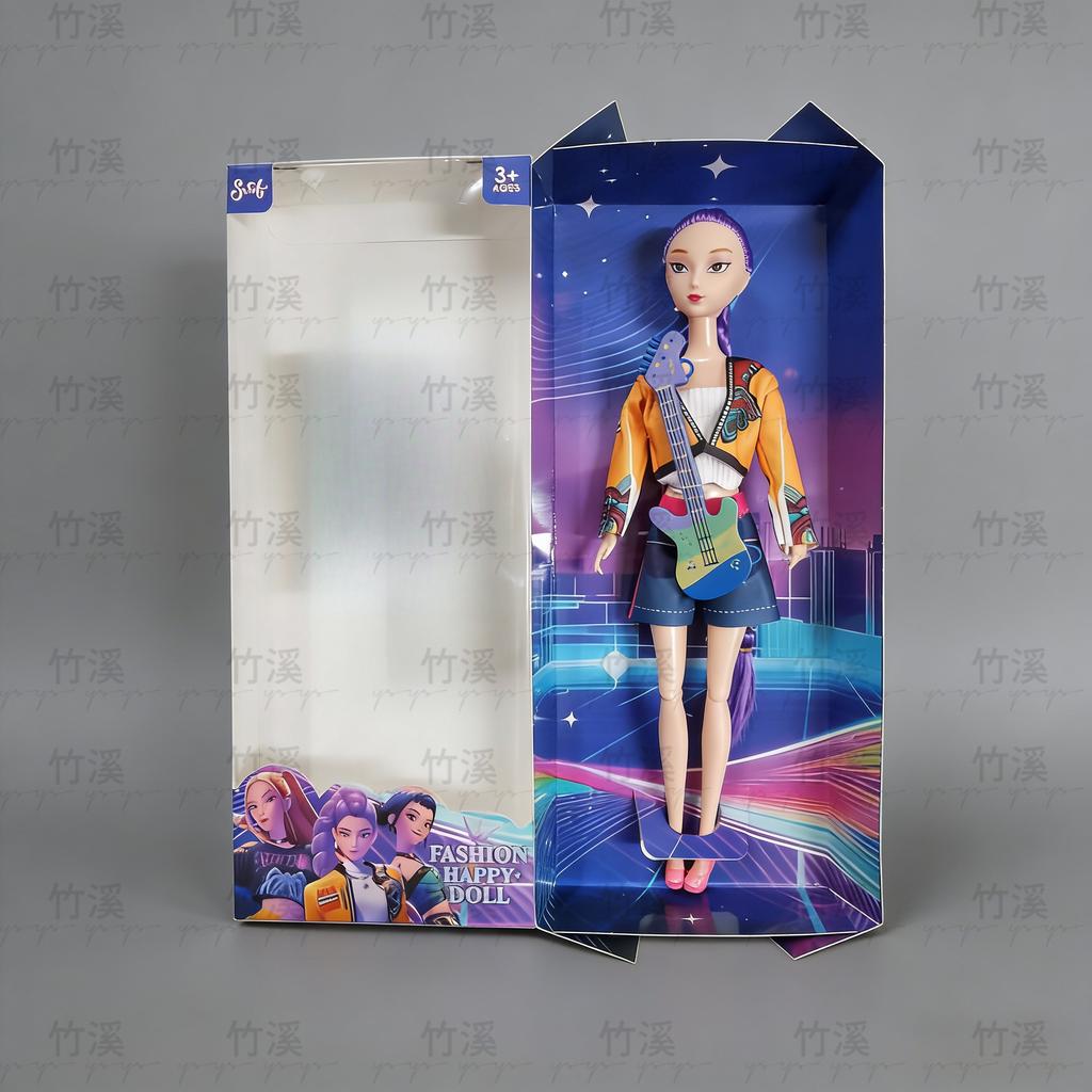 Anime Poseable Fashion Doll with Detailed Outfits - Gift for Collectors, Kids Role Play & Display