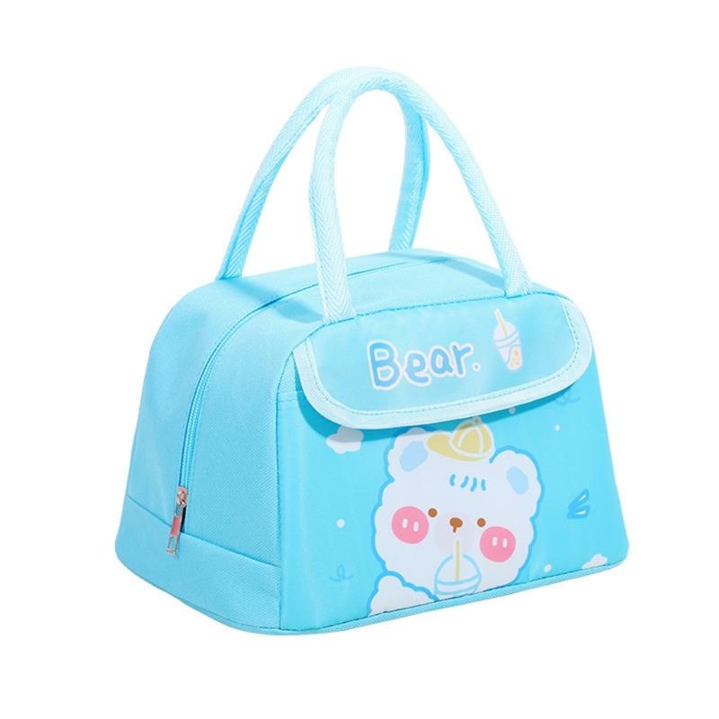 Thermals Food Bag Waterproofed Oxfords Materials Lunch Box Carriers For Outdoor Camping Daily Commutes