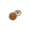 10 teile/los Bunte Knöpfe 21/25mm Gold Farbe Kunststoff Schaftknöpfe Mantelknöpfe DIY Kleidung Nähzubehör