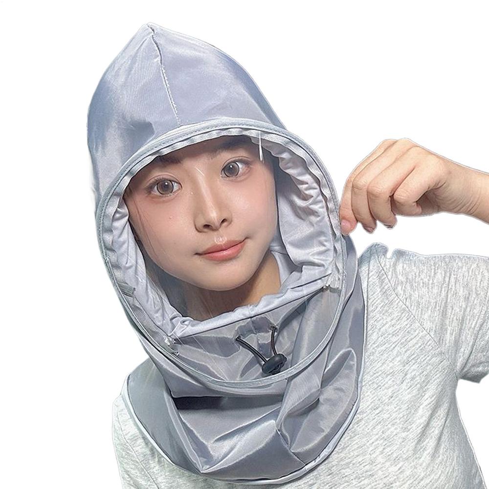 Multifunctional Full-Face Protective Hat Dustproof Protection Household Headgear Anti Oil Face Shield For Cooking Garden BBQ