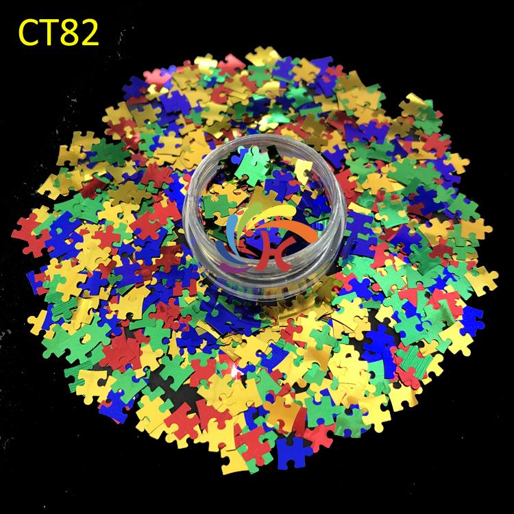 Christmas Bulk Mickey Mouse Head Shape Chunky Mixed Glitter for Craft Decoration Nail Glitter