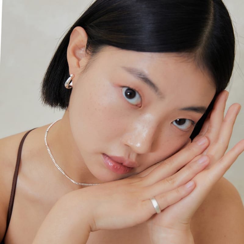 fillow glitter round ring