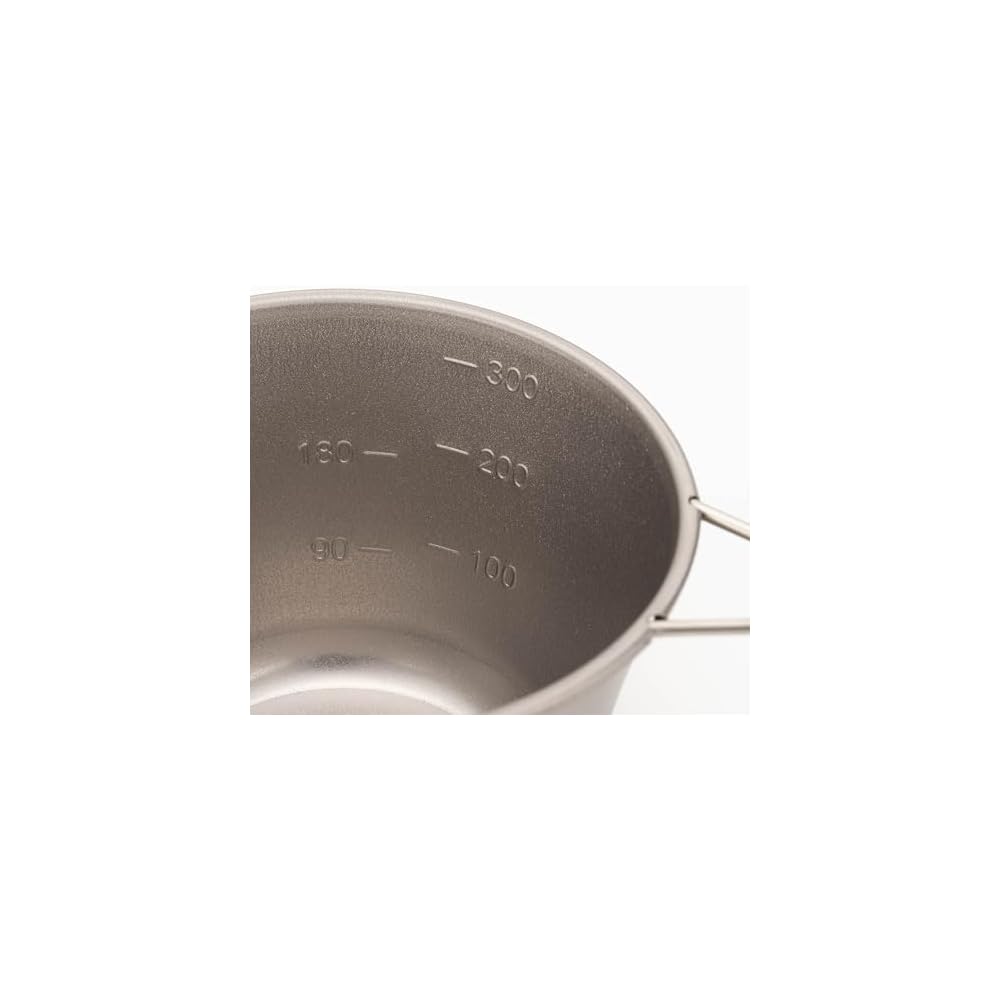 Snow Peak Deep Titanium Sierra Cup with Lid E-314 Lightweight Camping Outdoor Gear
