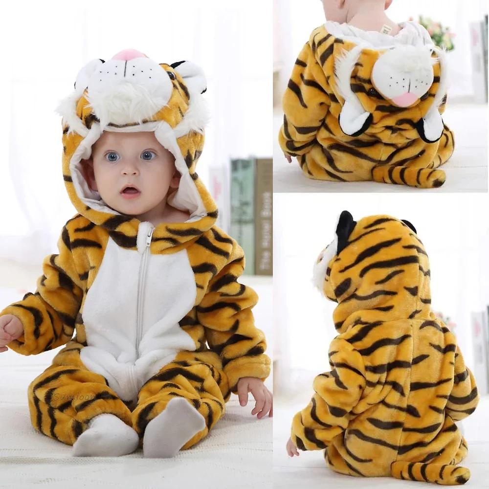 Kigurumi Cat Onesie Kids Unicorn Pajamas for Children Animal Cartoon Blanket Sleepers Baby Costume Winter Boy Girl Jumspuit