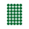 Colorful A5 Dot Stickers: Blank Round Adhesive Labels for Handwriting, Classification, and Sealing
