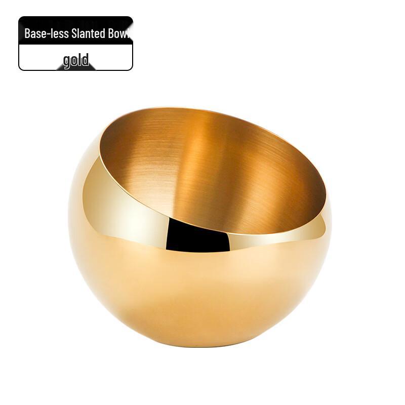 Stainless Steel Slanted Condiment Bowl