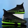 35-45Kids Soccer Shoes  Adult Large Fashion Long Nail High Top Football Shoes Football Training Sneakers