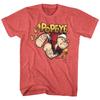 Popeye The Sailorman Bursting Through Men's T Shirt Vintage Tattoos Cartoon Icon