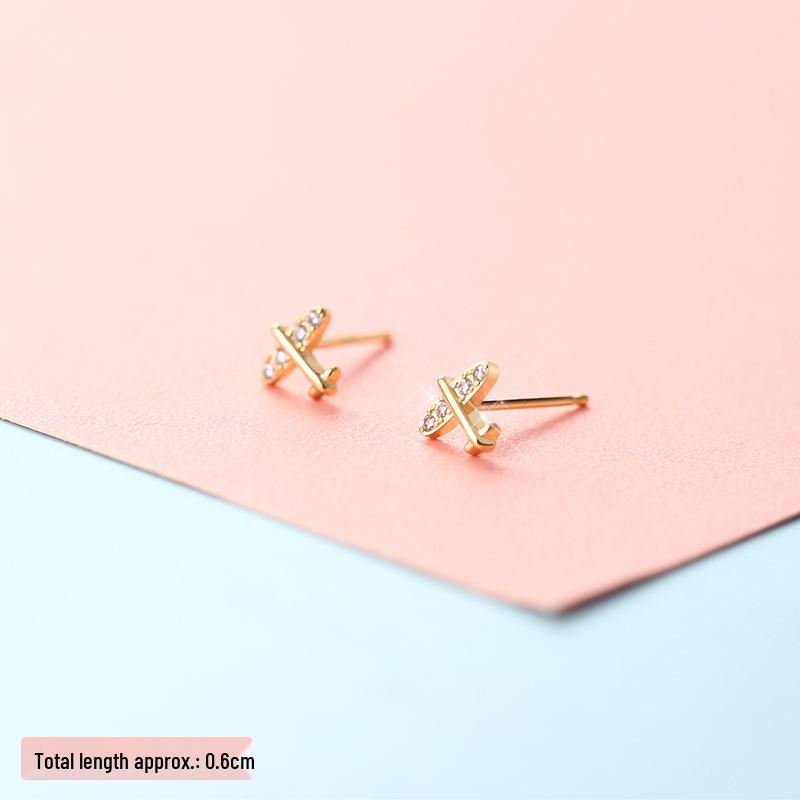 Women's Gold & Silver Earrings: Simple Ear Studs & Celeb-Inspired Dongdaemun Style