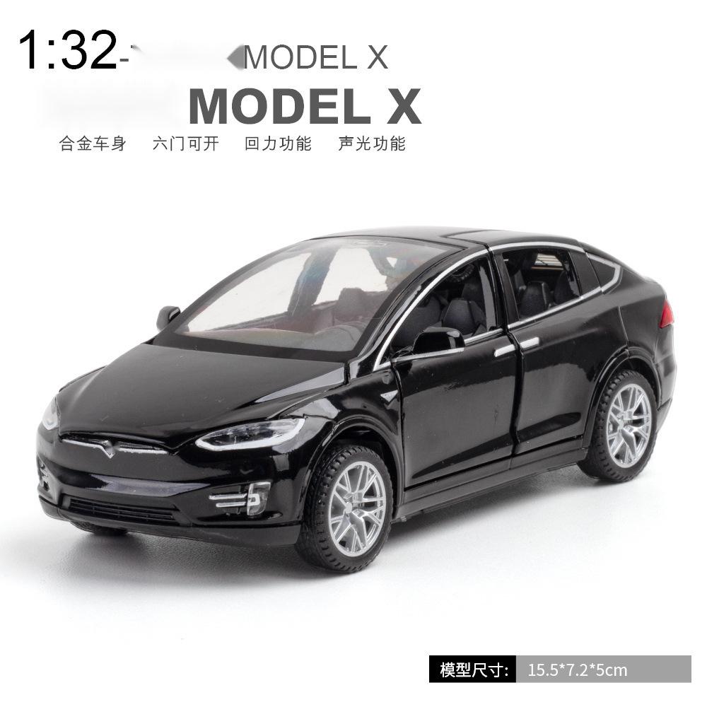 1:32 Model X90 Alloy Model Car Toy Diecasts Metal Casting Sound and Light Car Toys Vehicle