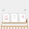 Little Fairy Butterfly Posters and Prints Nordic Wall Art Canvas Painting Scandinavian Wall Picture Baby Girl Room Bedroom Decor