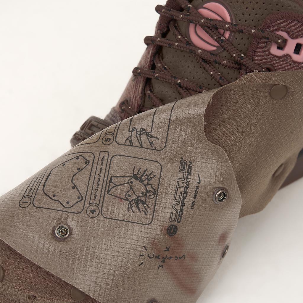Travis Scott X Nike Air Trainer 1 SP Chocolate Unisex Sneakers Brown Light-Chocolate Rust-Pink DR7515-200