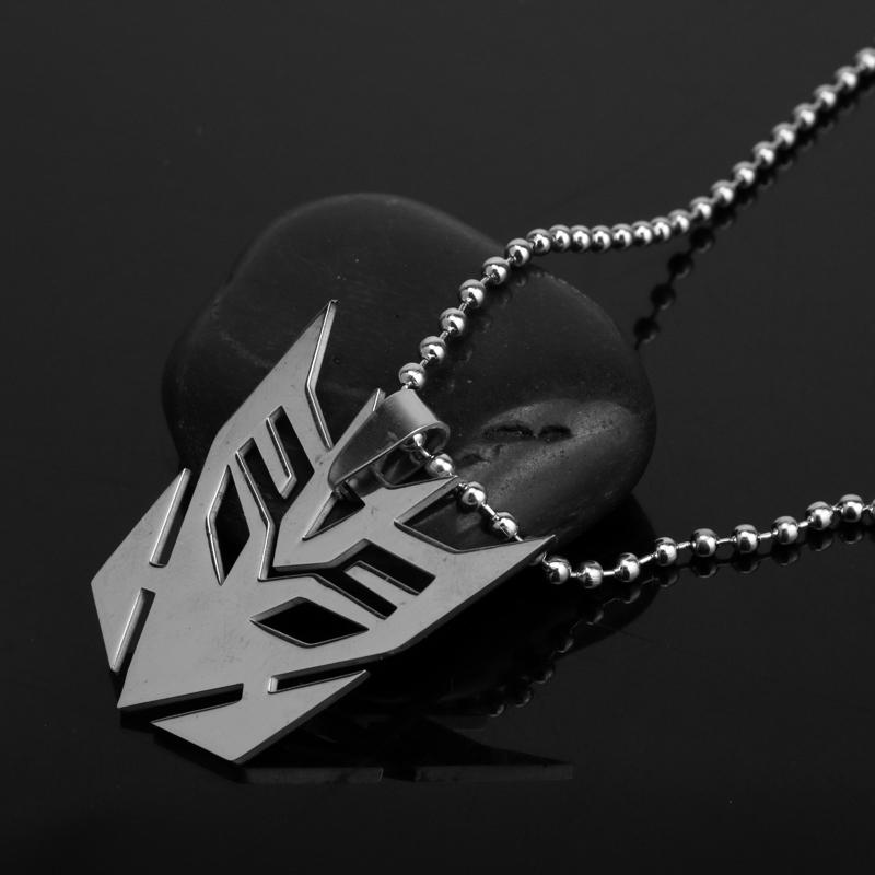 Jewelry Transformation Stainless Steel Silver Plated Pendant Necklace for Men Gifts