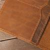 5504 Genuine Crazy Horse Leather Passport Wallet for Men and Women - Card Holder & Travel Accessory