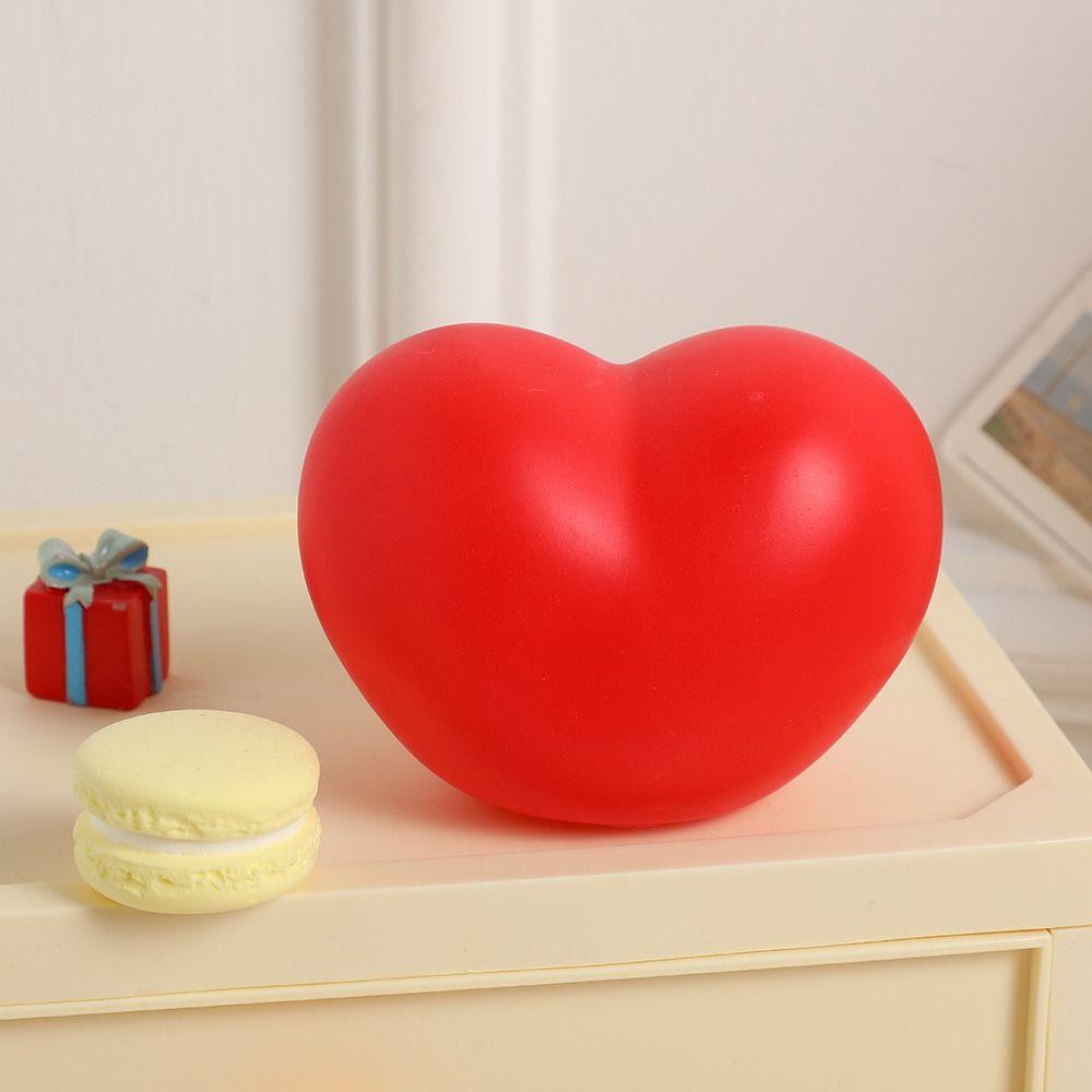 LED Light Source Heart-Shaped Night Light Red Pink Color 3D Love Heart LED Lamp  Birthday Gift