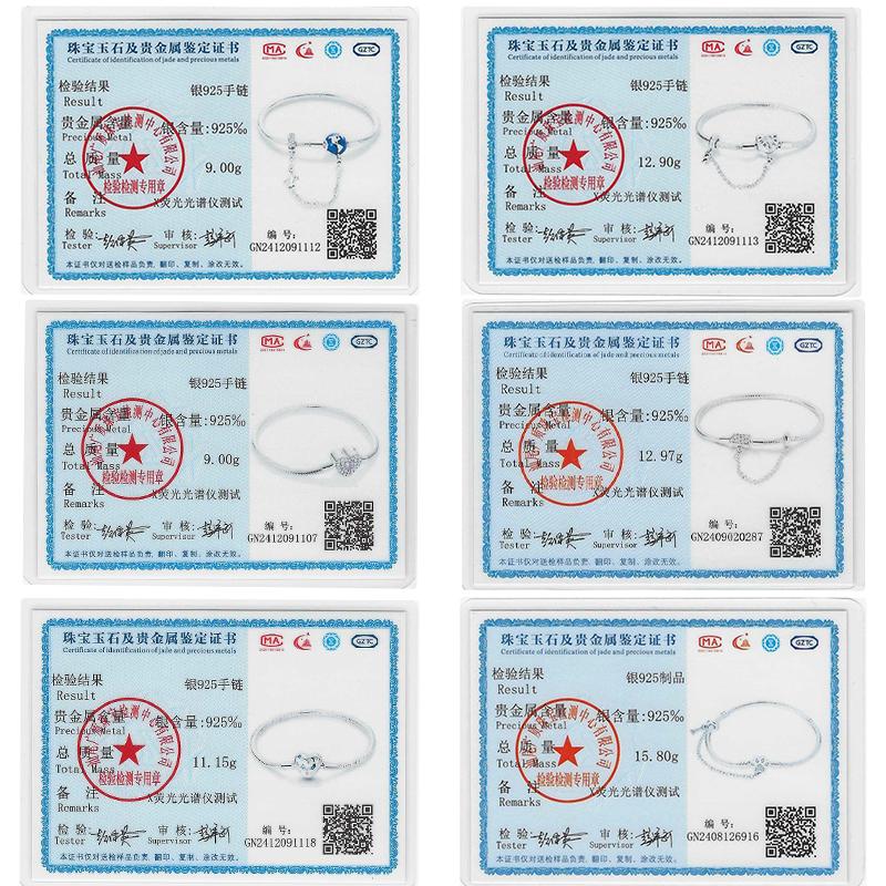 925 Silver Forever Love Peach Heart Bracelets Star Moon Airplane Earth Bracelets For Women Fit DIY Charms Party Jewelry