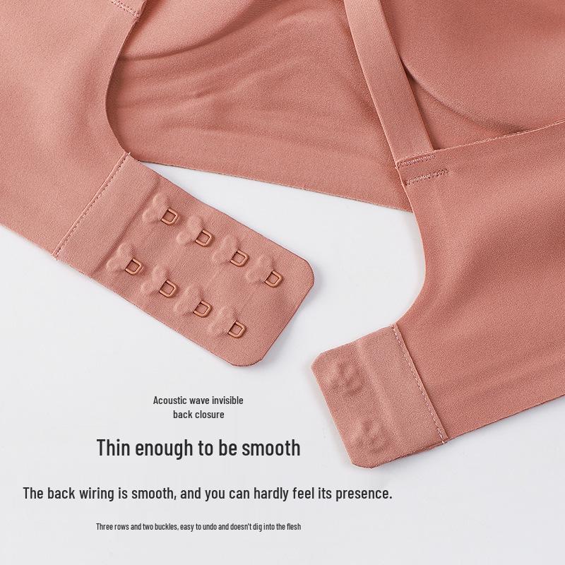 Summer Seamless Wireless Bra: Adjustable, Side Support, Thin Cup for a Beautiful Silhouette